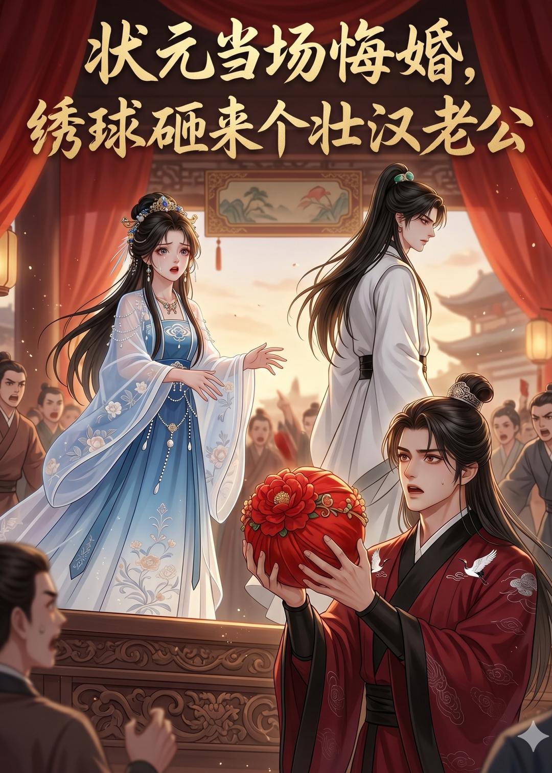 状元当场悔婚，绣球砸来个壮汉老公海报