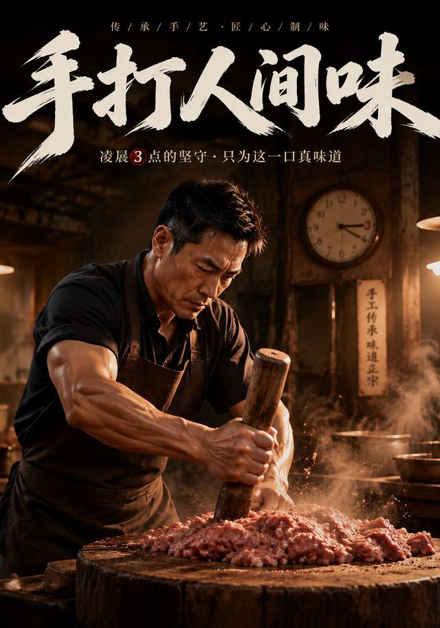 手打人间味海报