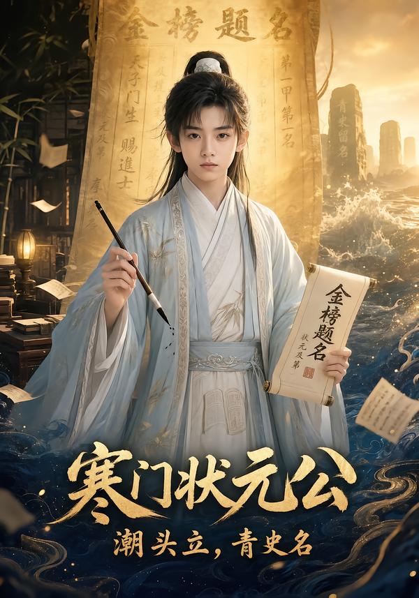 寒门状元公潮头立，青史名海报