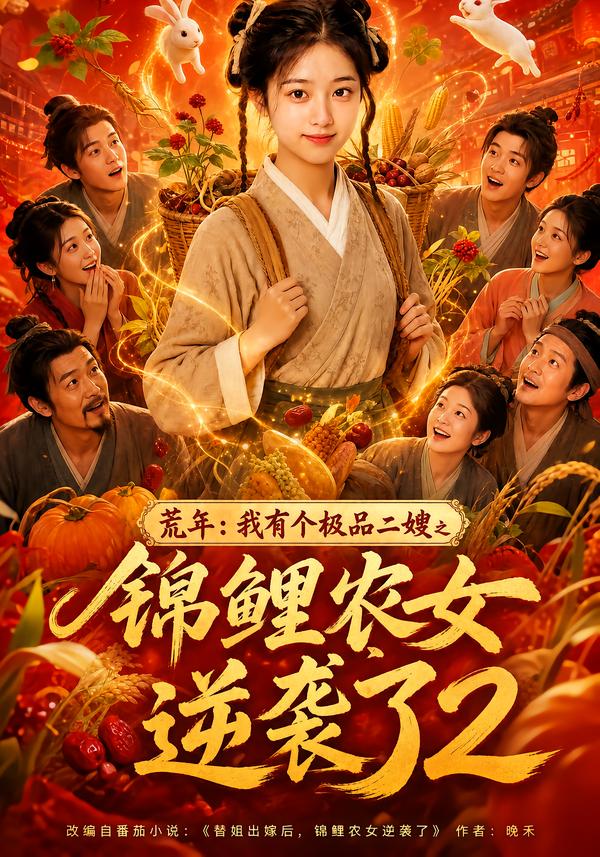 荒年：我有个极品二嫂之锦鲤农女逆袭了2海报