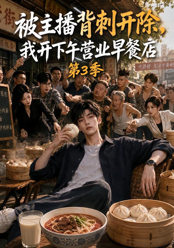 被主播背刺开除，我开下午营业早餐店第三季海报