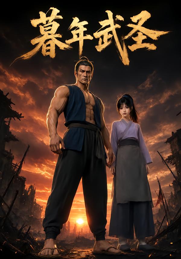 暮年武圣海报