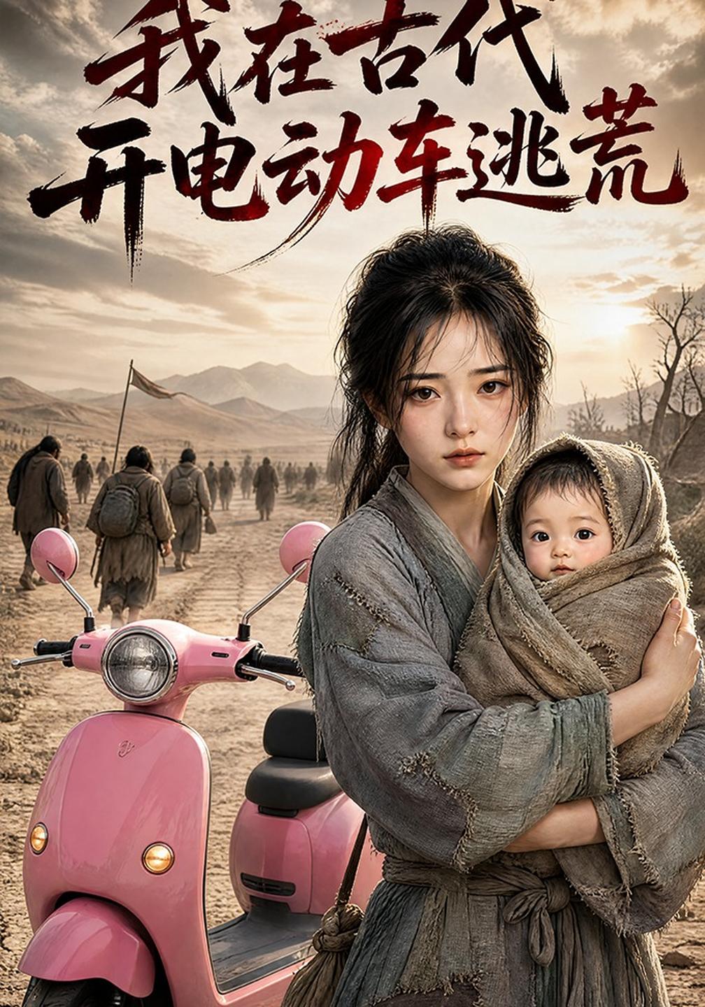 我在古代开电动车逃荒海报