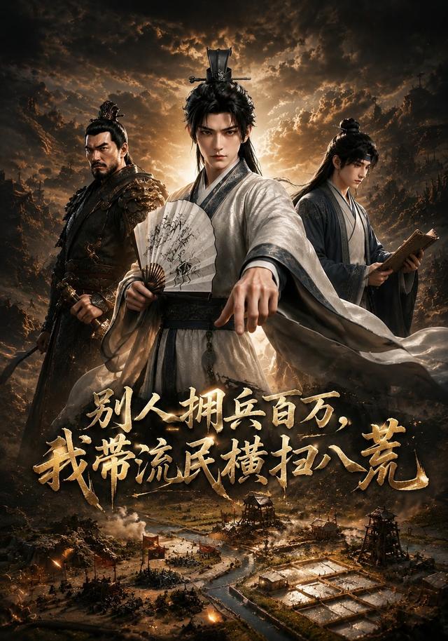 别人拥兵百万，我带流民横扫八荒海报