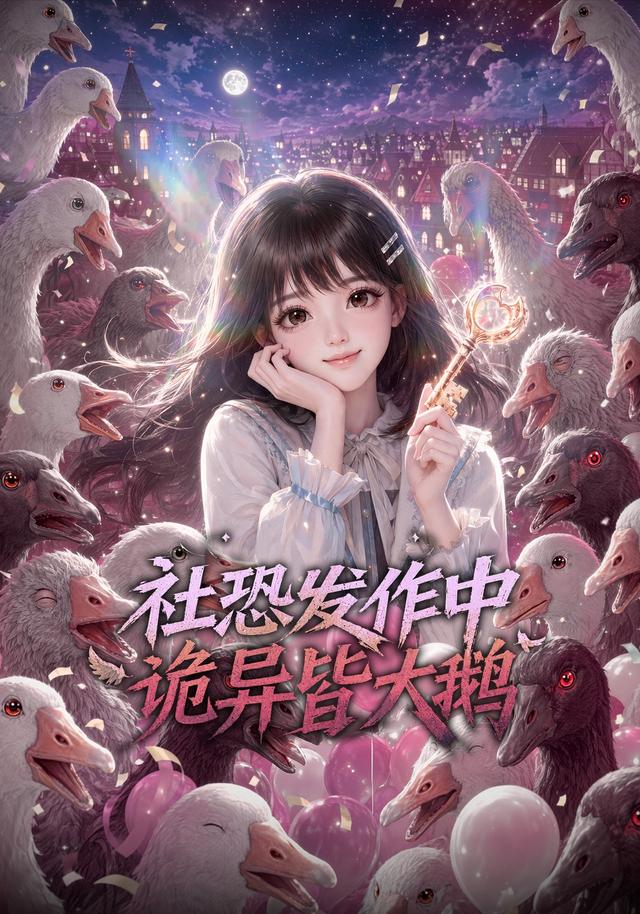 社恐发作中，诡异皆大鹅海报