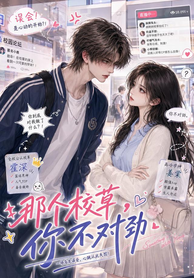 那个校草，你不对劲海报