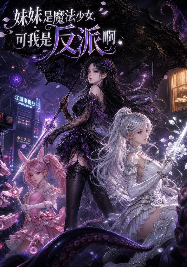 妹妹是魔法少女，可我是反派啊海报