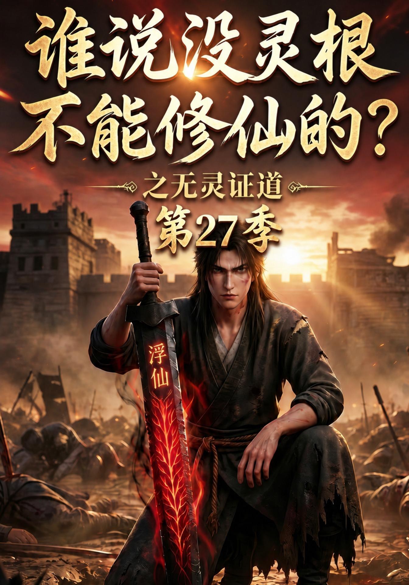 谁说没灵根不能修仙的？之无灵证道第27季海报