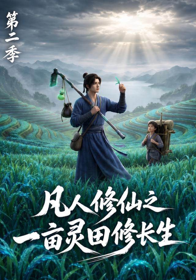 凡人修仙之一亩灵田修长生第二季海报