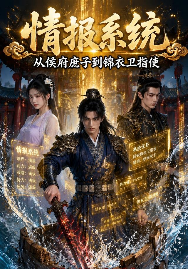 情报系统，从侯府庶子到锦衣卫指使海报