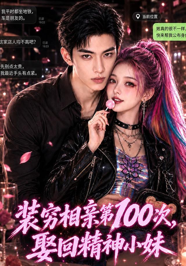 装穷相亲第100次，娶回精神小妹海报