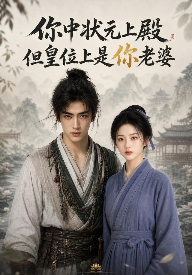 你中状元上殿，但皇位上是你老婆海报