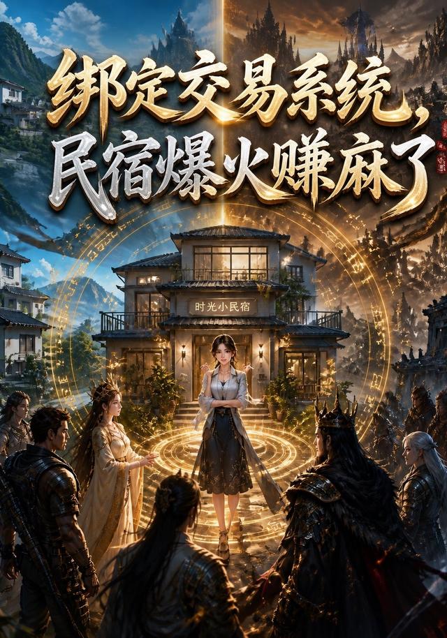 绑定交易系统，民宿爆火赚麻了海报