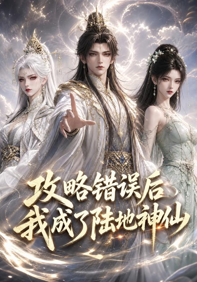 攻略错误后我成了陆地神仙（ai漫剧）海报