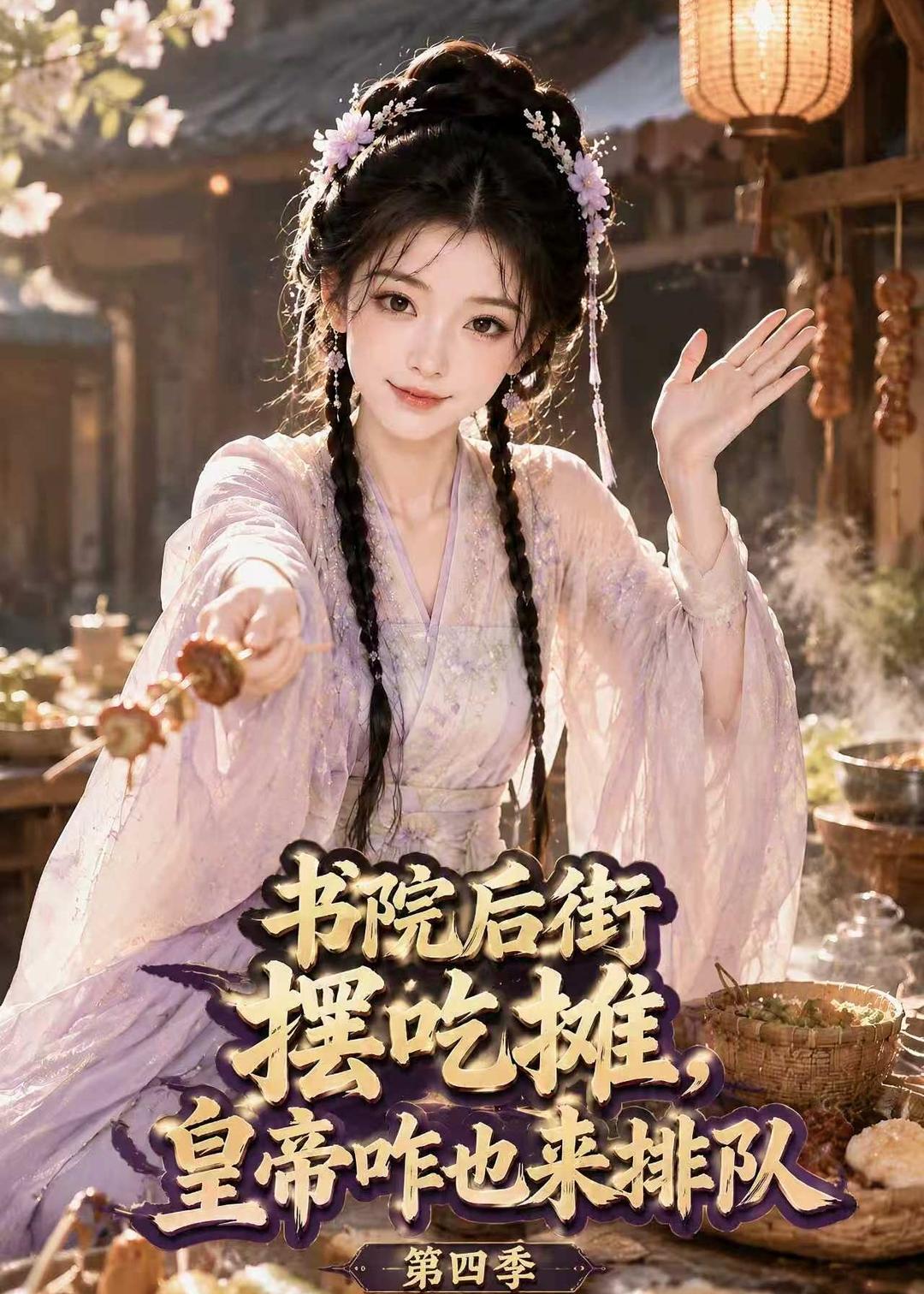 书院后街摆吃摊,皇帝咋也来排队第四季海报